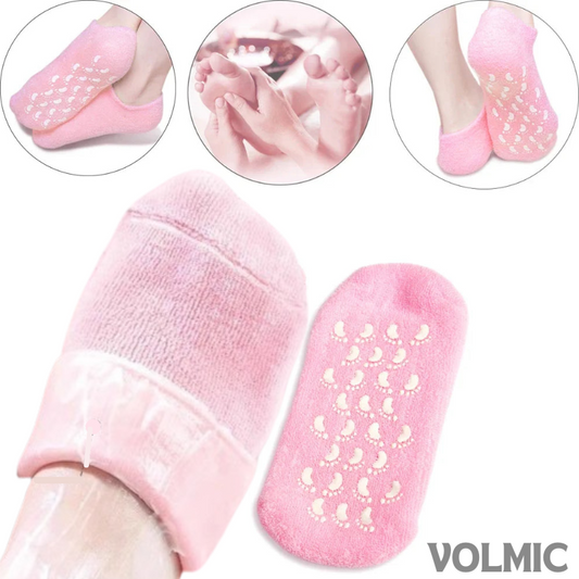 VOLMIC™ Chaussettes Spa réutilisables – pour soins des pieds