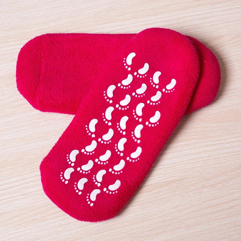 VOLMIC™ Chaussettes Spa réutilisables – pour soins des pieds