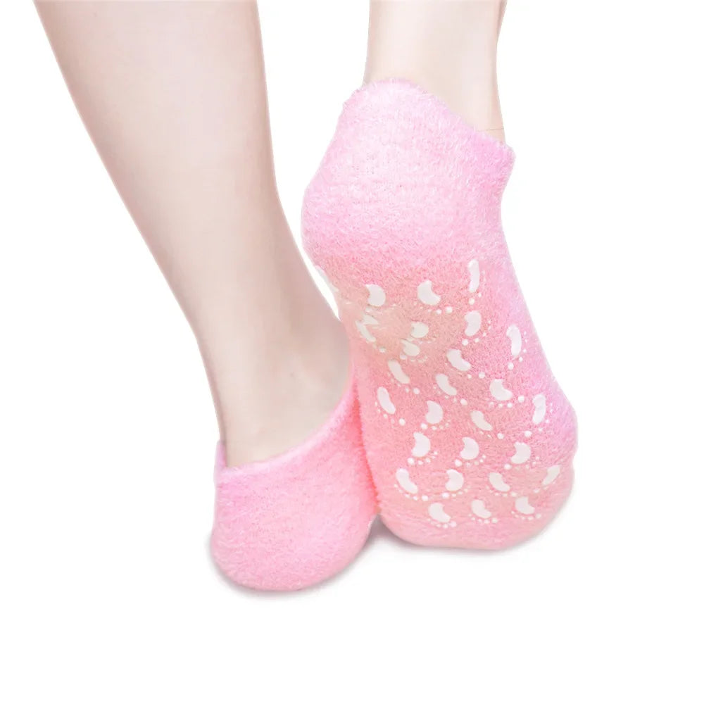 VOLMIC™ Chaussettes Spa réutilisables – pour soins des pieds